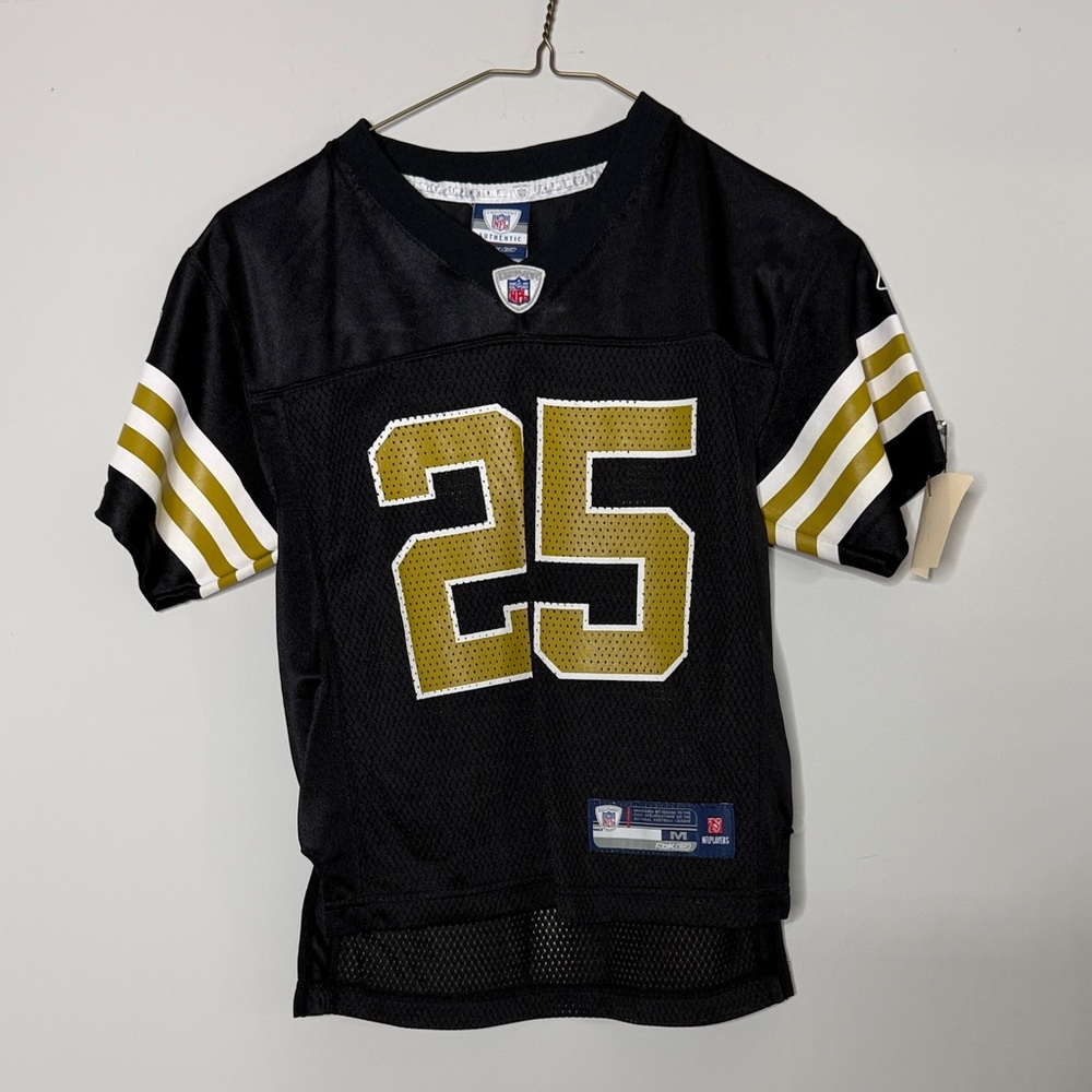 Reebok Kids Black and Gold Jersey